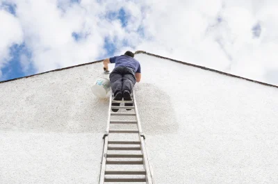 Peinture extérieure à Trinay — façades et ravalement